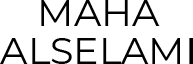 Maha Alselami Makeup Artist logo, showcasing her skill and creativity in the field of makeup artistry